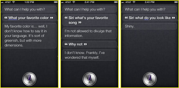 On getting to know Siriâ€¦