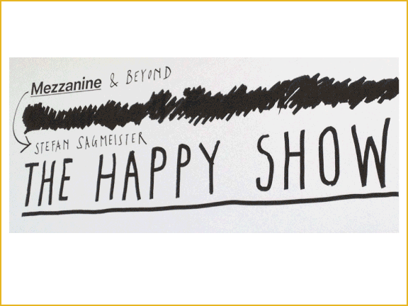 quest for happiness, commentary and review, The Happy Show, graphic design exhibit, contextualizing happiness