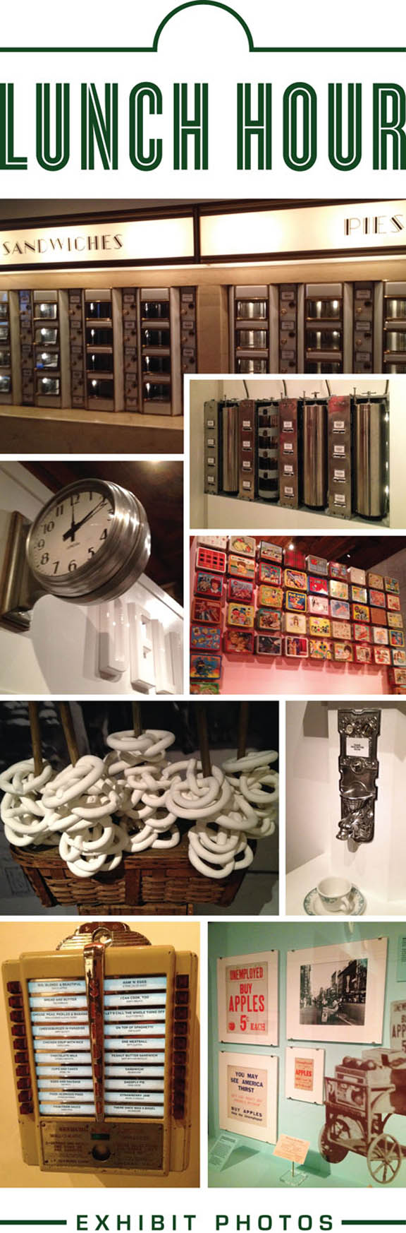 nypl exhibits, new york public library, lunch habits, NYC lunch trends, Automat, leisure time