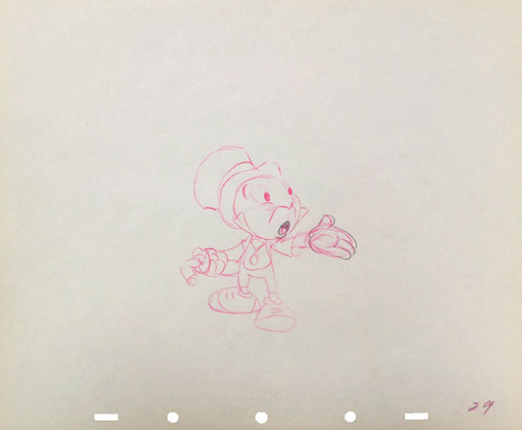animation cels, Walt Disneyâ€™s Pinocchio, entertainment, drawings, notable anniversaries, drawings, storyboards