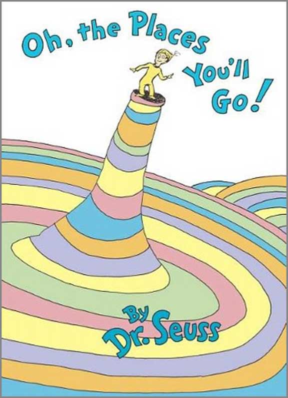 Oh, The Places You'll Go, Dr Seuss, Theodor Seuss Geisel, opinion and commentary, tribute, National Read Across America Day 2015, political cartoons, social art